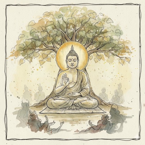 Enlightenment of Buddha